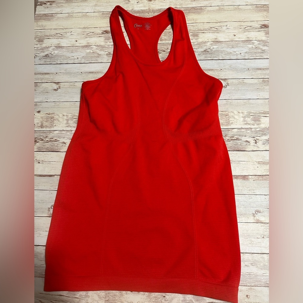 ZYIA Red Racerback Tank Top